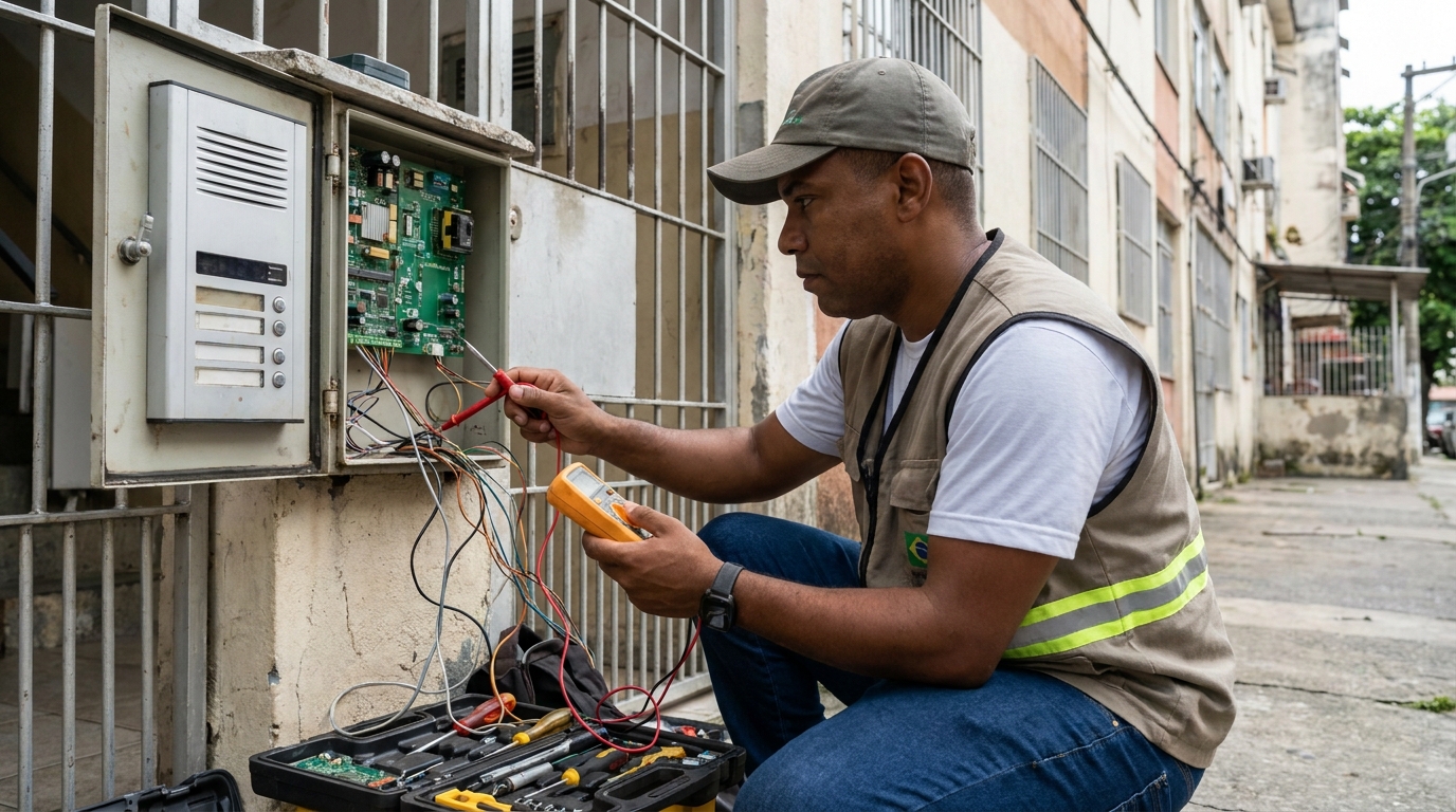 Reparo de Placa e Campainha em Betim‑MG