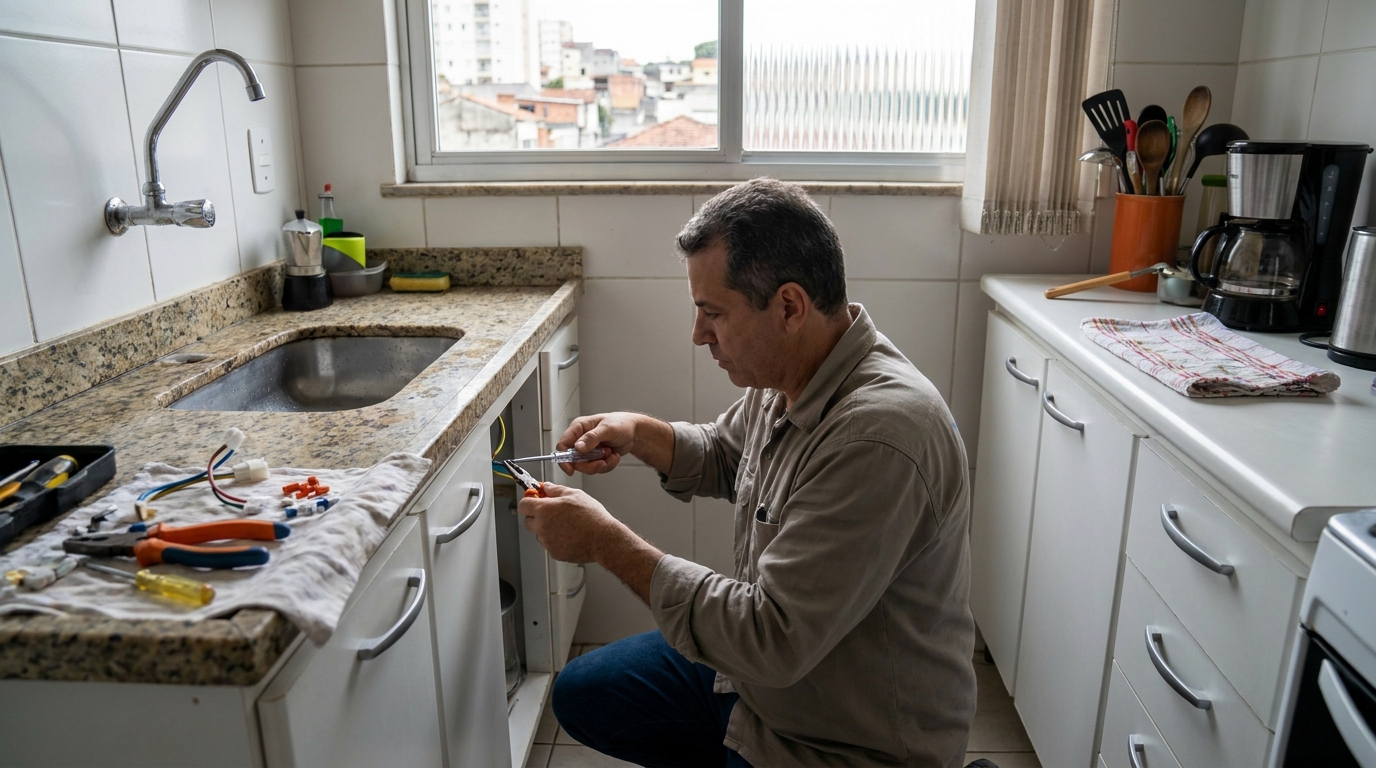 Troca de Torneira Elétrica em Betim‑MG